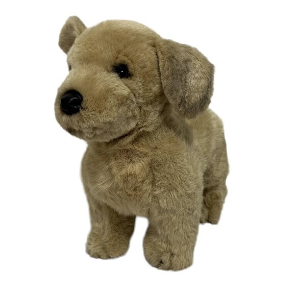 Vtg 1980's  Avanti Applause Golden Retriever Puppy Dog Plush Standing Pup 12" - Picture 1 of 8